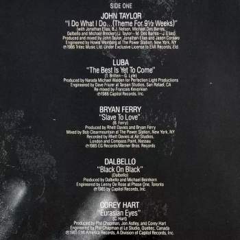 Various: 9½ Weeks (Original Motion Picture Soundtrack)