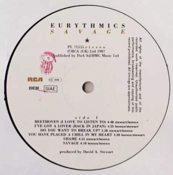 Eurythmics: Savage