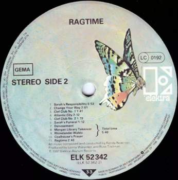 Randy Newman: Ragtime