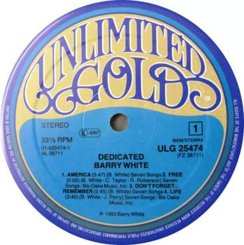 Barry White: Dedicated