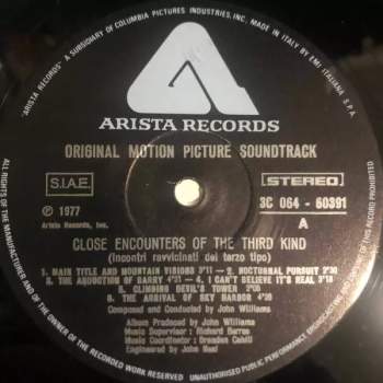 John Williams: Close Encounters Of The Third Kind (Original Motion Picture Soundtrack) - Incontri Ravvicinati Del Terzo Tipo (Colonna Sonora Originale)