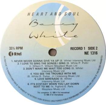 Barry White: Heart And Soul