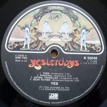 Yes: Yesterdays