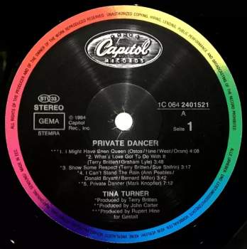 Tina Turner: Private Dancer