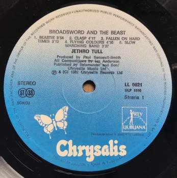 Jethro Tull: The Broadsword And The Beast