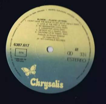 Blondie: Plastic Letters