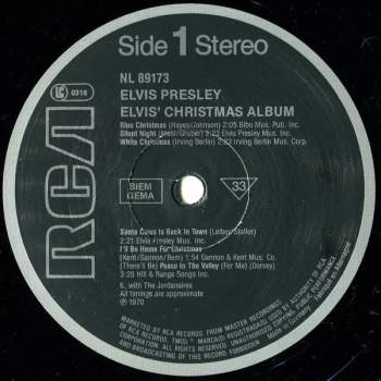 Elvis Presley: Elvis' Christmas Album