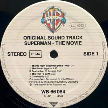 John Williams: Superman The Movie (Original Sound Track)