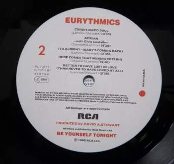 Eurythmics: Be Yourself Tonight