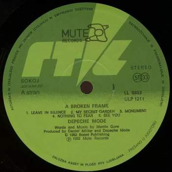 Depeche Mode: A Broken Frame