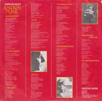 Depeche Mode: A Broken Frame