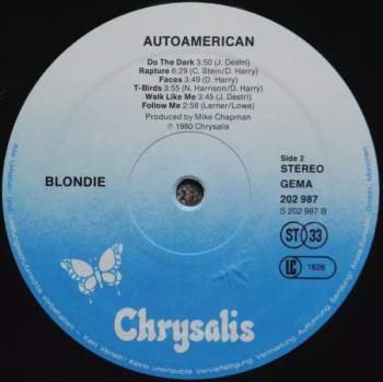 Blondie: AutoAmerican