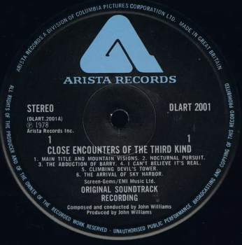 John Williams: Close Encounters Of The Third Kind (Original Motion Picture Soundtrack)