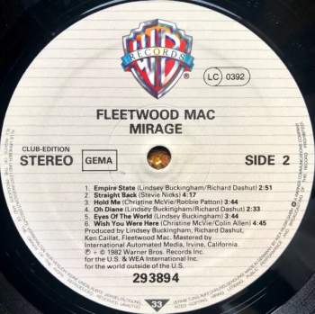 Fleetwood Mac: Mirage