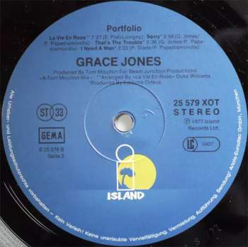 Grace Jones: Portfolio