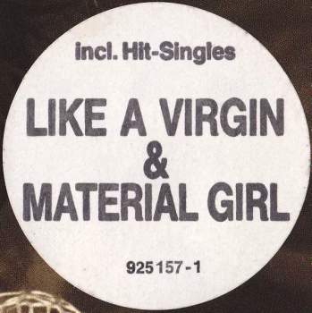 Madonna: Like A Virgin