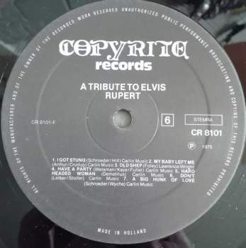 Rupert: A Tribute To Elvis, 44 Greatest Hits
