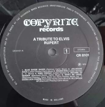 Rupert: A Tribute To Elvis, 44 Greatest Hits