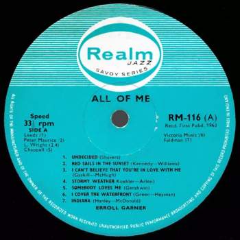 Erroll Garner: All Of Me
