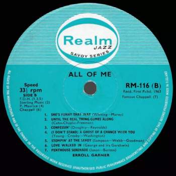 Erroll Garner: All Of Me