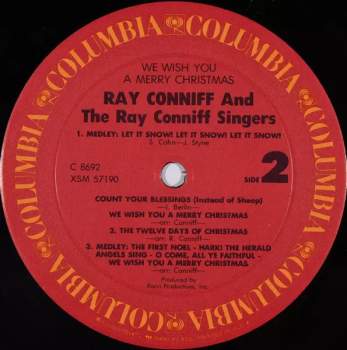 Ray Conniff And The Singers: We Wish You A Merry Christmas