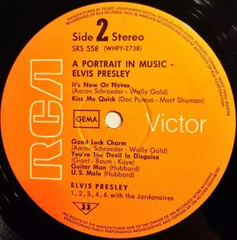 Elvis Presley: A Portrait In Music