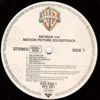 Prince: Batman™ (Motion Picture Soundtrack)