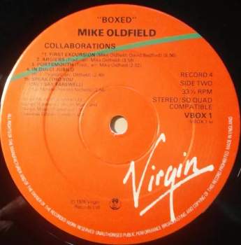 Mike Oldfield: Boxed