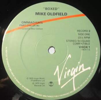 Mike Oldfield: Boxed