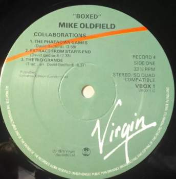 Mike Oldfield: Boxed