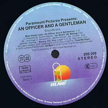 Various: An Officer And A Gentleman - Soundtrack