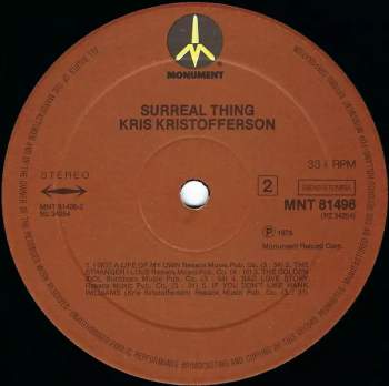 Kris Kristofferson: Surreal Thing