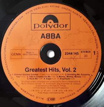 ABBA: Greatest Hits Vol. 2