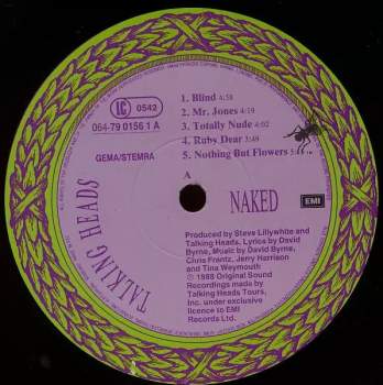 Talking Heads: Naked