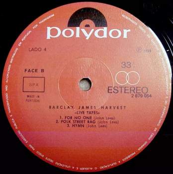 Barclay James Harvest: Live Tapes