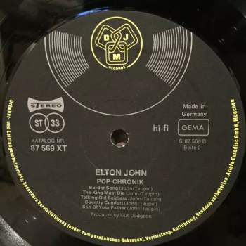 Elton John: Pop Chronik