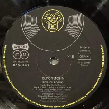 Elton John: Pop Chronik