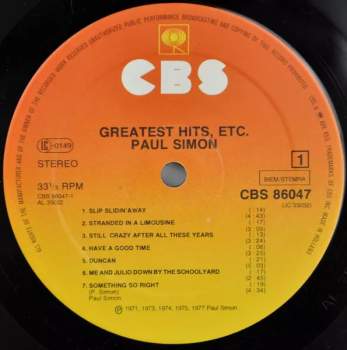 Paul Simon: Greatest Hits, Etc.