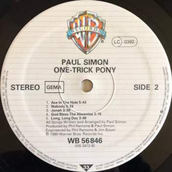 Paul Simon: One-Trick Pony