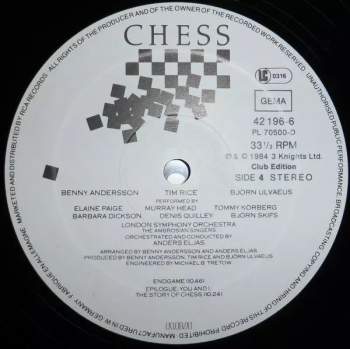 Benny Andersson: Chess