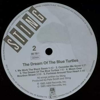 Sting: The Dream Of The Blue Turtles