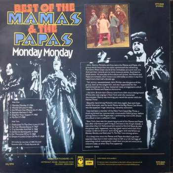 The Mamas & The Papas: Best Of The Mamas & The Papas - Monday Monday