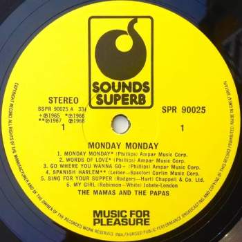 The Mamas & The Papas: Best Of The Mamas & The Papas - Monday Monday