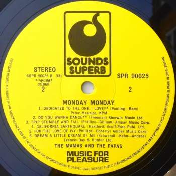 The Mamas & The Papas: Best Of The Mamas & The Papas - Monday Monday