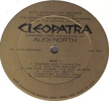 Alex North: Cleopatra (Original Soundtrack Album)