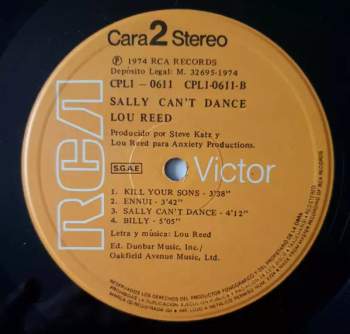 Lou Reed: Sally Can't Dance