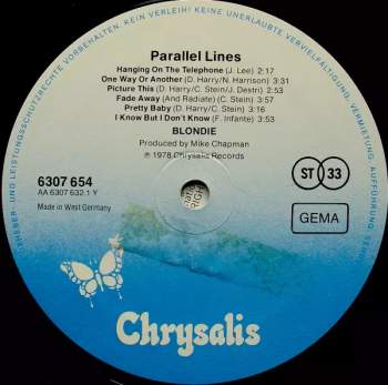 Blondie: Parallel Lines