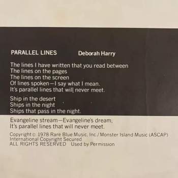 Blondie: Parallel Lines