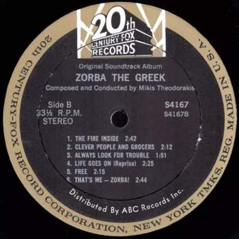Mikis Theodorakis: Zorba The Greek (Original Soundtrack)