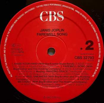 Janis Joplin: Farewell Song